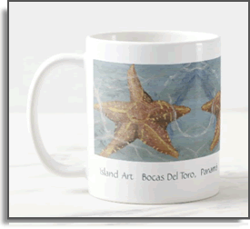 Starfish - Island Art by Yotigo Mug